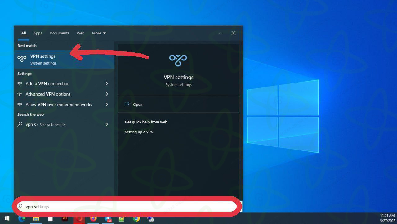 آموزش اتصال L2TP ویندوز