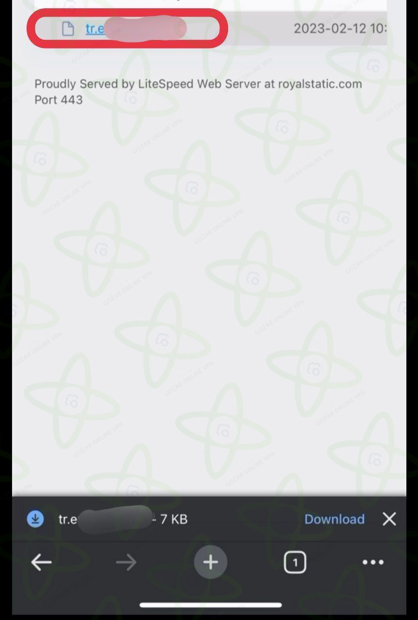 آموزش اتصال Open VPN آیفون