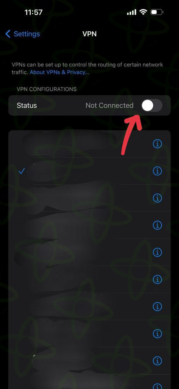 آموزش اتصال L2TP آیفون